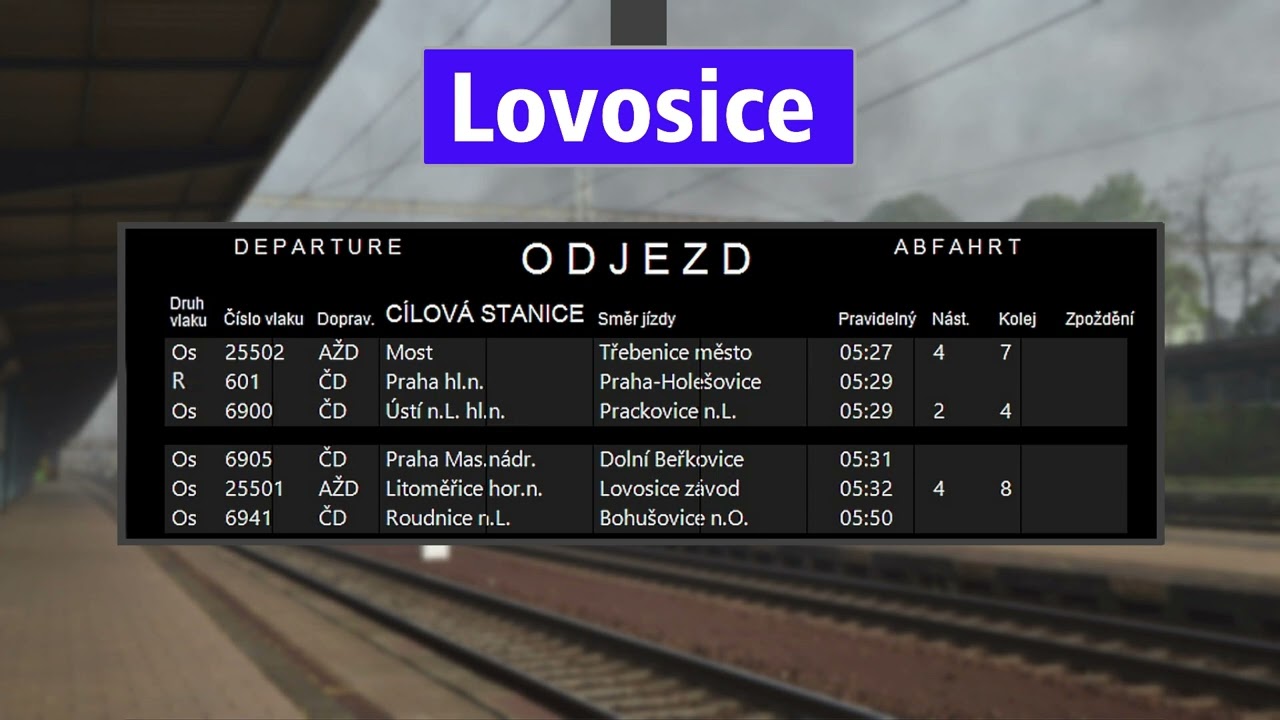 Hlášení: Lovosice - INISS - Andula