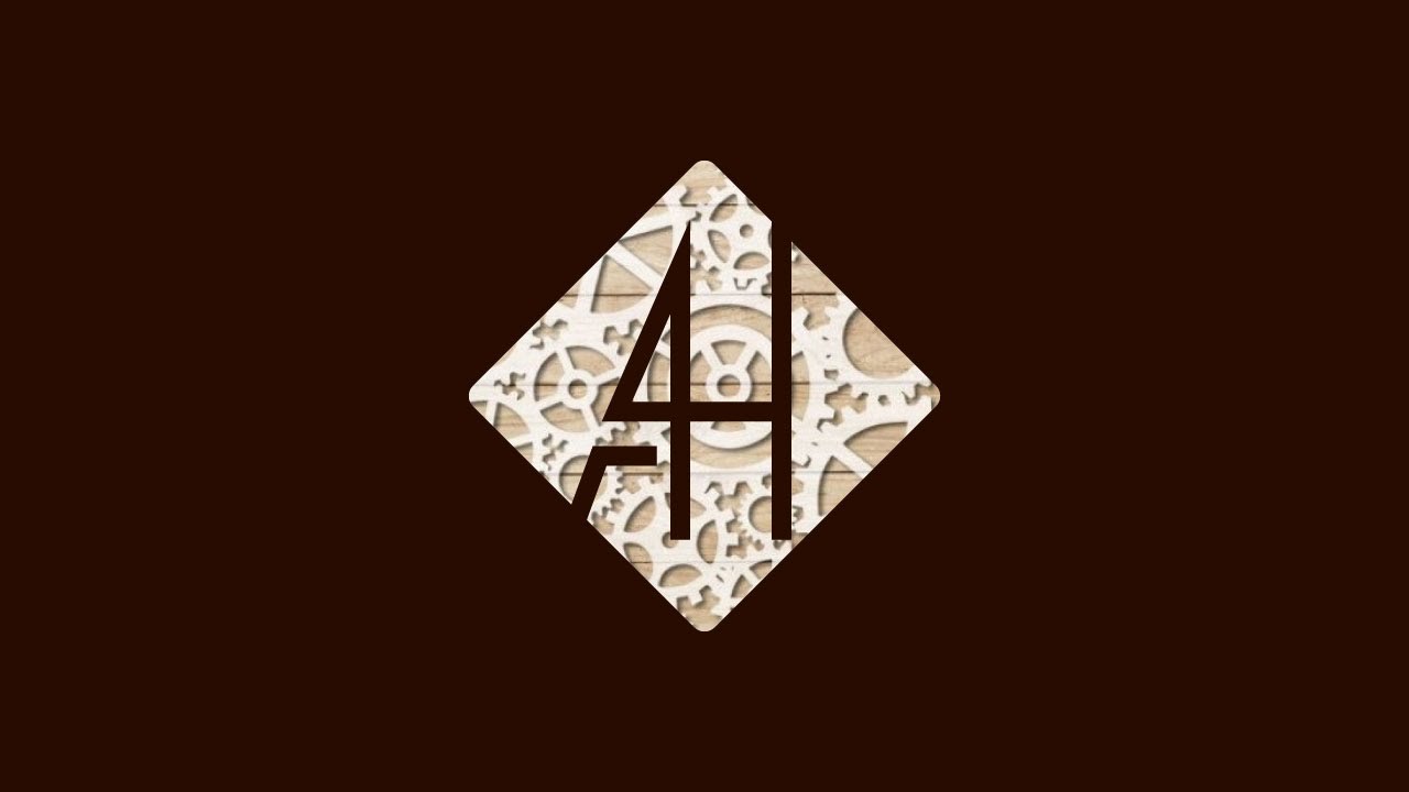 AH letter logo design tutorial