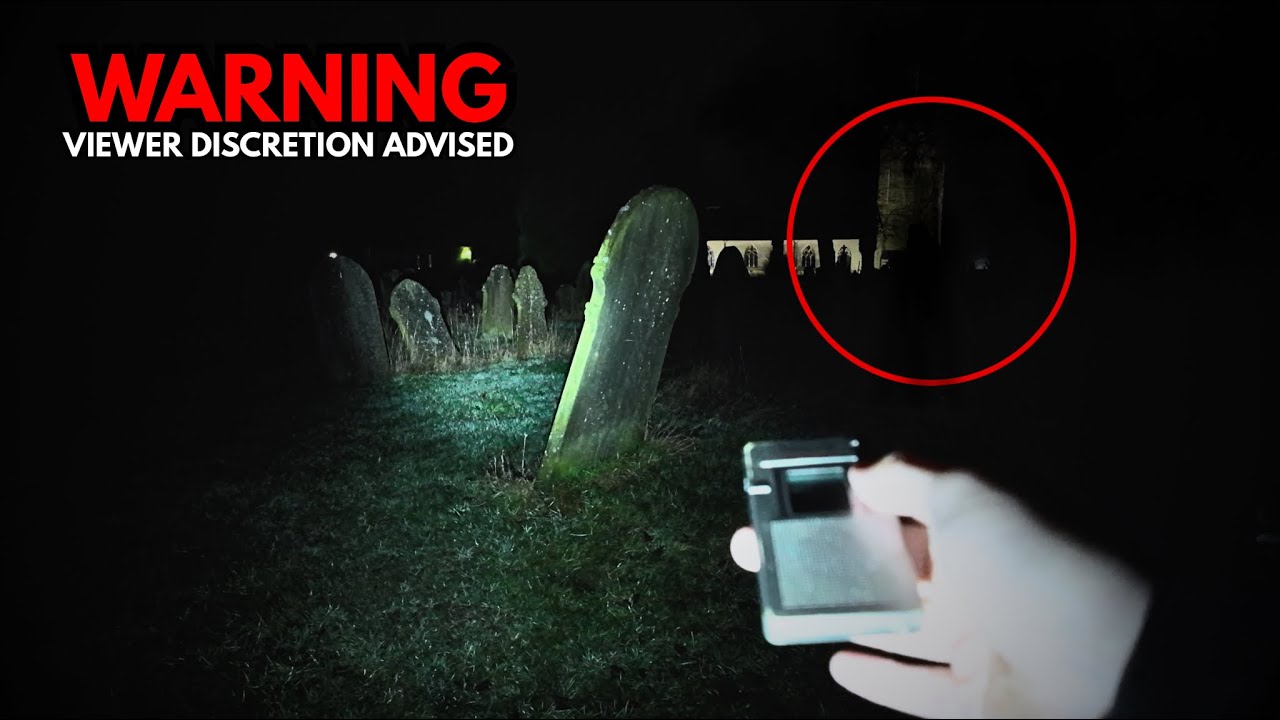 A Creepy Night in The Haunted Plague Village (Caught on Camera)