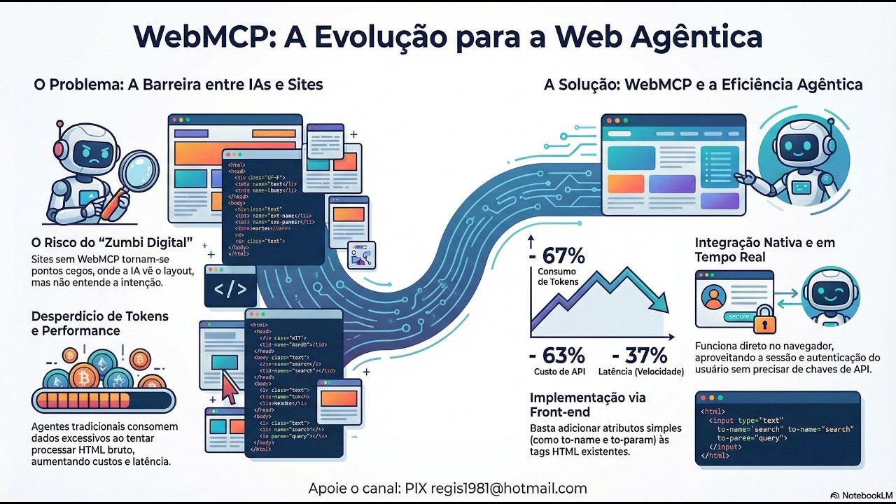 WebMCP: O Futuro da Web Agêntica para Humanos e Inteligências Artificiais