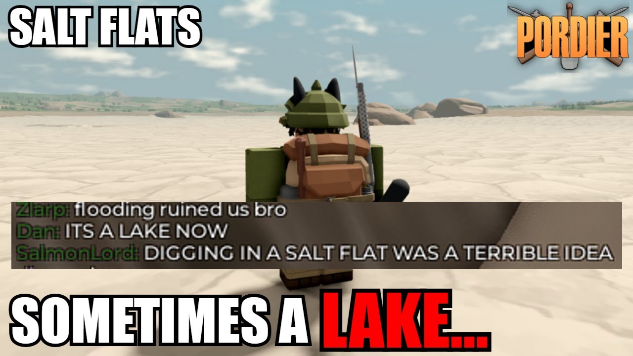 Pordier at War Salt Flats Test