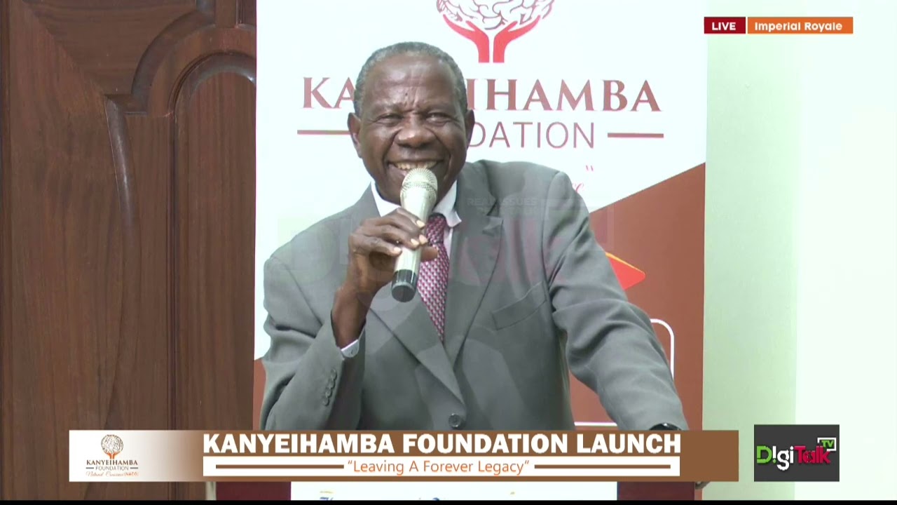 MINISTER KASAIJA DONATES 10M SHS TO KANYEIHAMBA FOUNDATION - LEGACY SHOULD LIVE FOREVER.