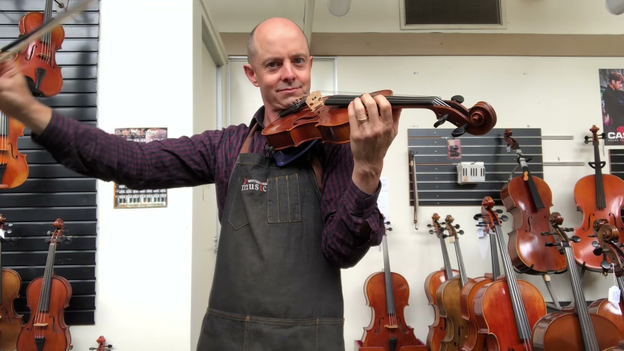 14 inch Viola comparison for Alison.  Stuna classroom vs Raggetti rva7