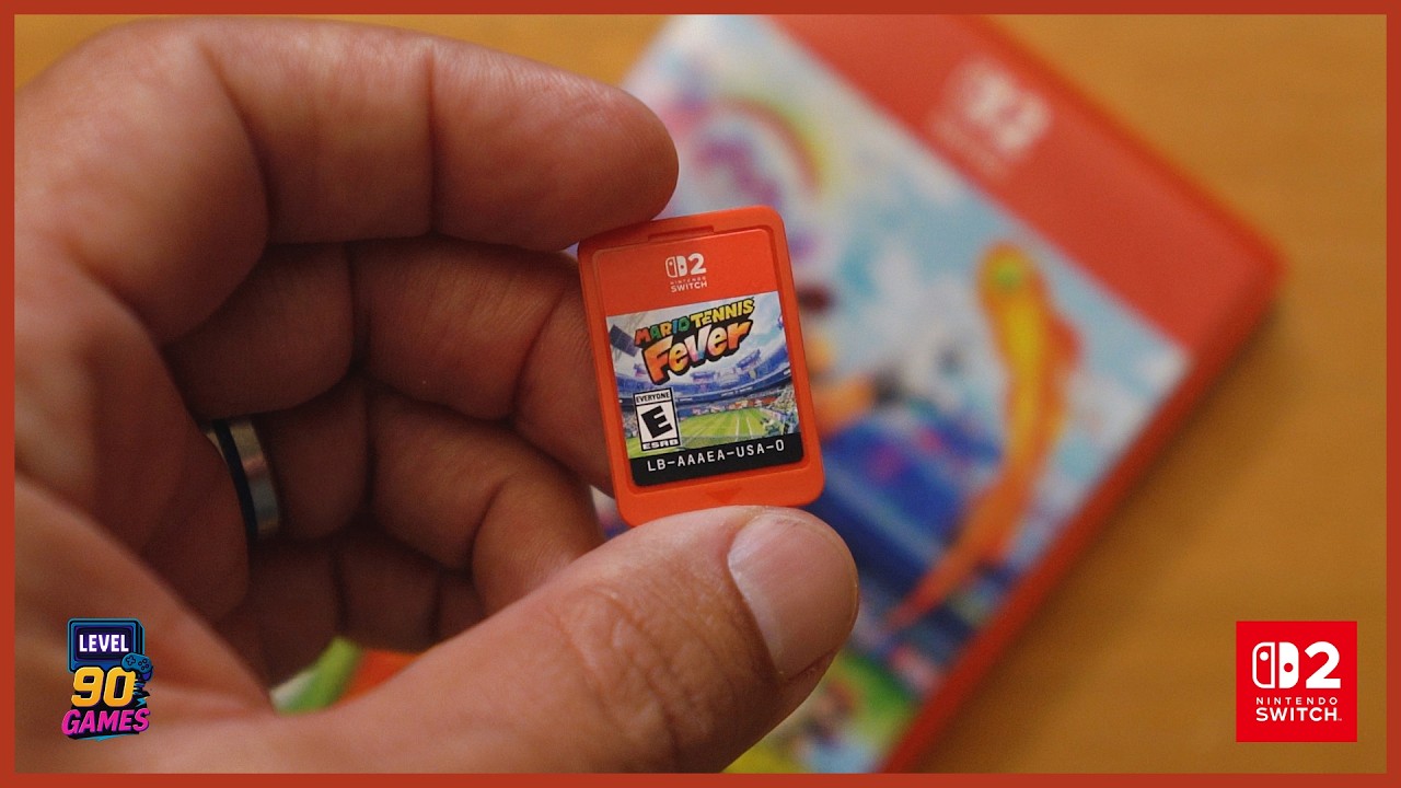 Abrindo Mario Tennis Fever (Nintendo Switch 2)