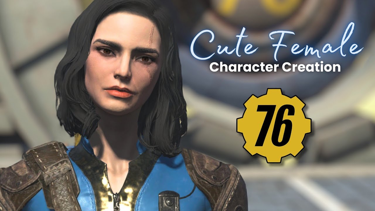 Fallout 76 | Cute Female Character Creation Tutorial