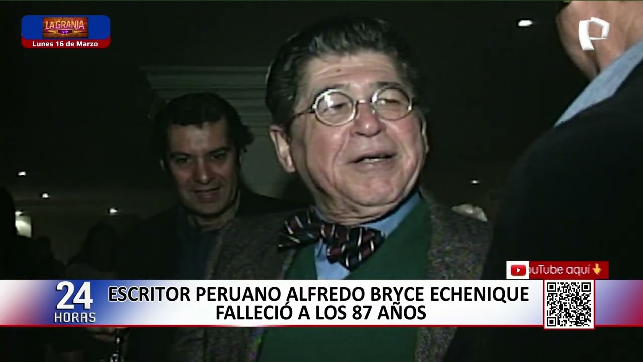 Alfredo Bryce Echenique: escritor peruano falleció a los 87 años