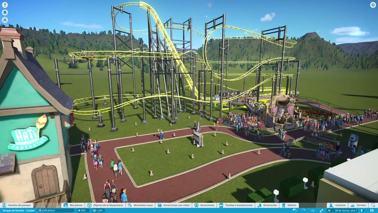 Planet Coaster  - #4 Gameplay Español