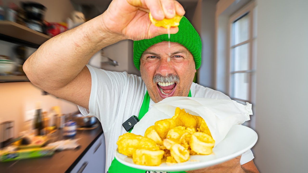 SO macht man Calamari fritti in NAPOLI!