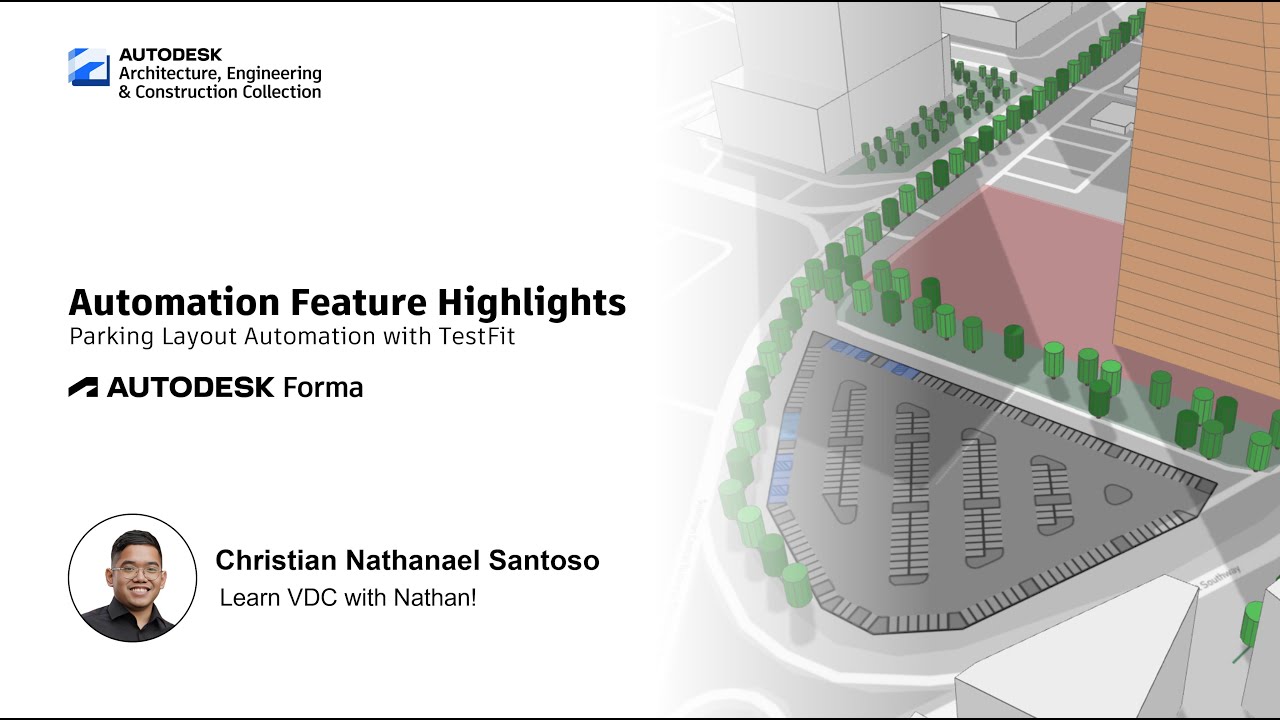 Autodesk Forma Feature Tour: Automation Parking Layout (Indonesian Language)