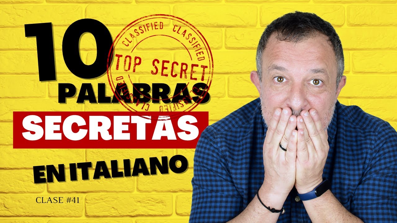 💥Palabras POPULARES en ITALIANO | JERGA ITALIANA