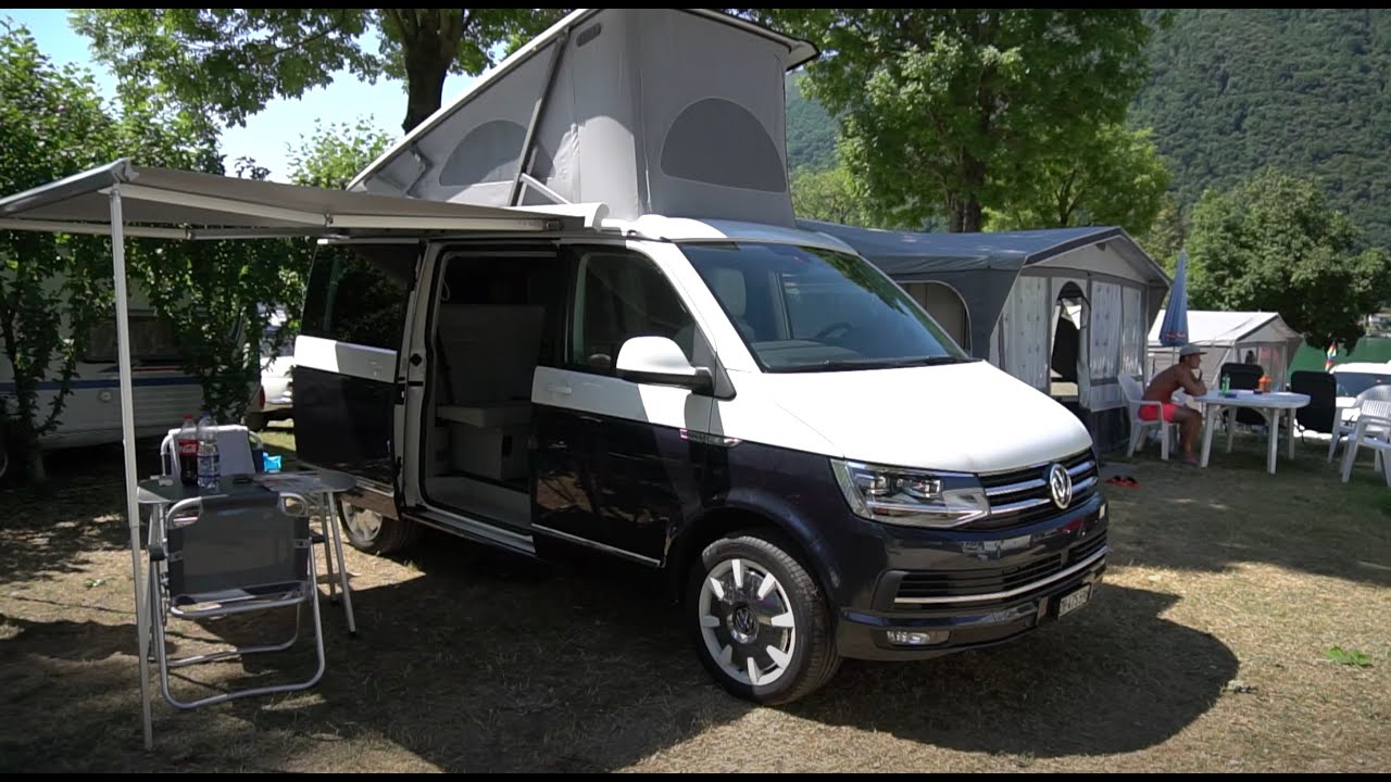 Schweizer liebt seinen Volkswagen Campingbus  Roomtour im Wohnmobil VW T6 California Ocean.