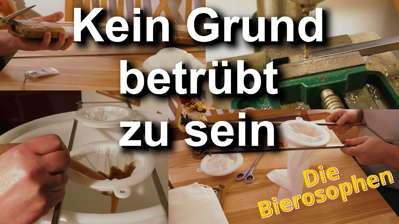 Bier filtern? Geschmack filtern? Was bringt klares Bier? Was soll der Trub? | Die Bierosophen #6