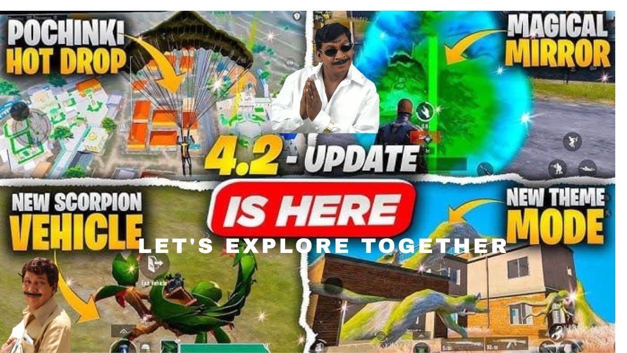 ⚙️new update sambavam BGMI 4.2Update! Can I Get a Win?🔴 #shorts #bgminewupdatetoday #pubg