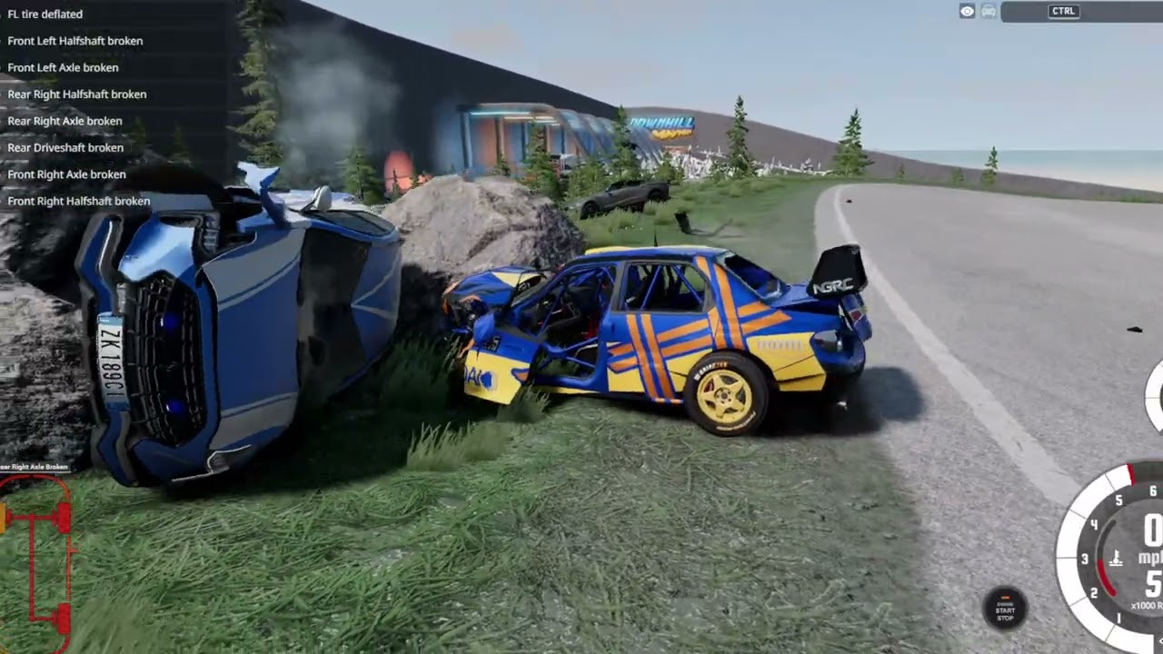 200 MPH High Speed Crash – Insane Destruction! | BeamNG.drive