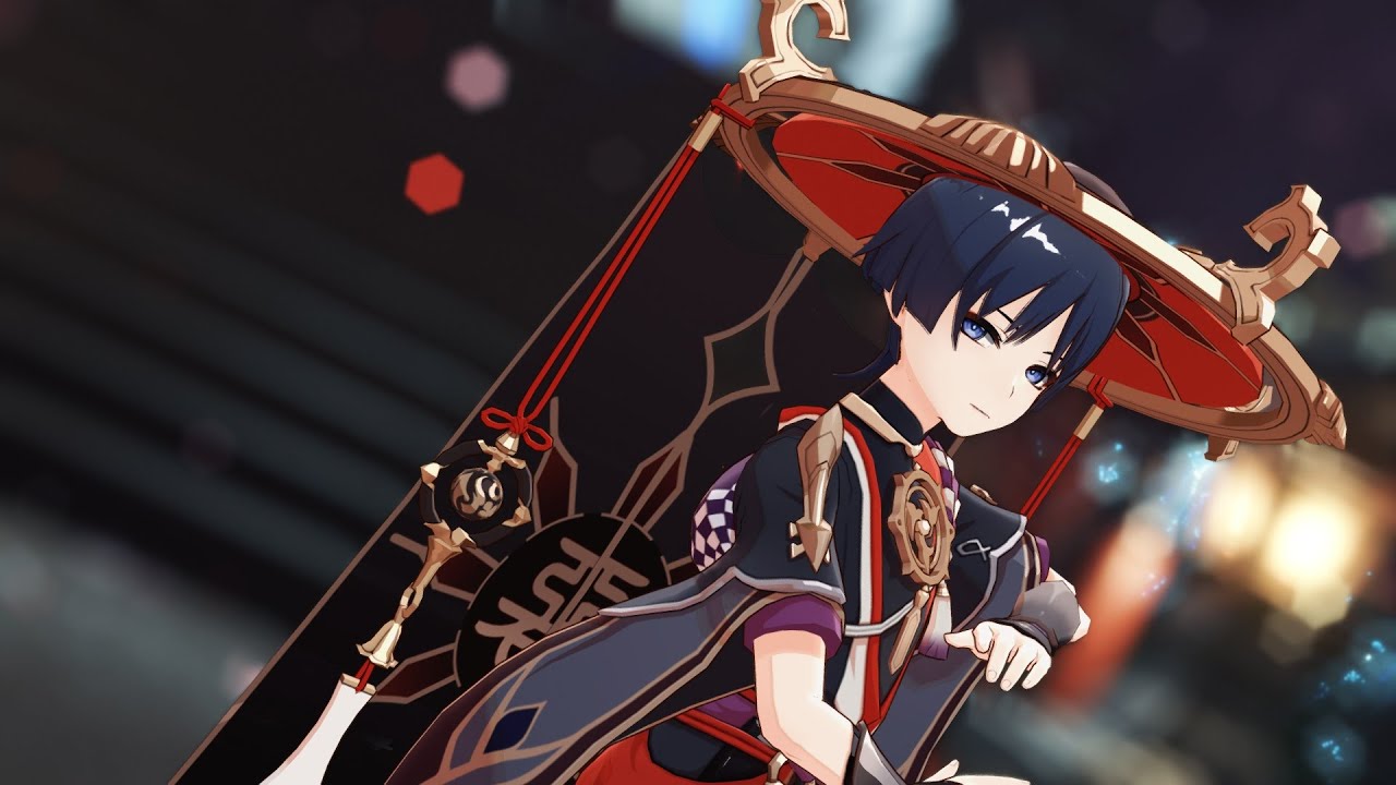 【Genshin Impact 原神 MMD】極楽浄土 [Gokuraku Jodo] Wanderer/Scaramouche