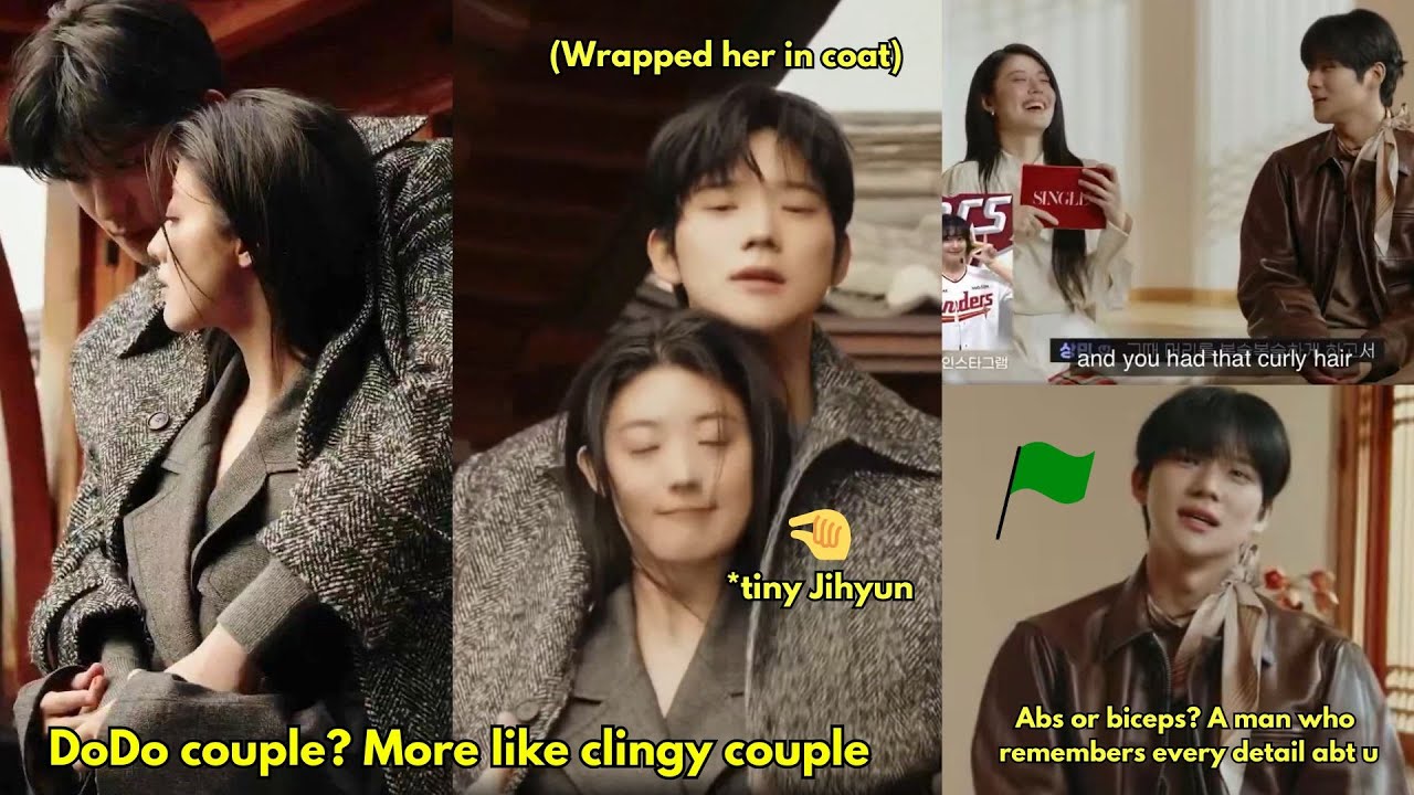 THE WAY MOON SANGMIN WRAPPED TINY JI-HYUN IN HIS COAT!! NOT RELEASING THIS SHOT IS A CRIME SMH
