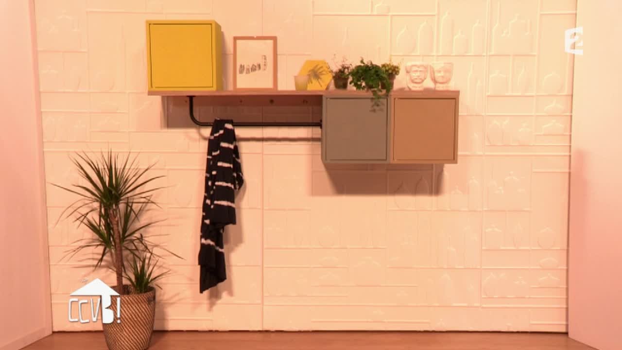 [DIY] Fabriquer une étagère d'entrée design