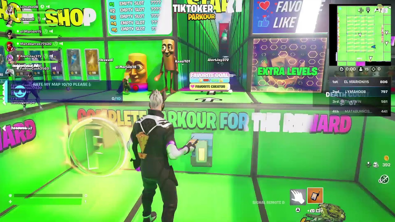🌟Tiktoker Parkour  400+🌟