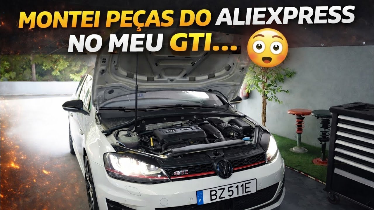 👉 Montei pe&ccedil;as do AliExpress no meu GTI&hellip; vale a pena? 😳