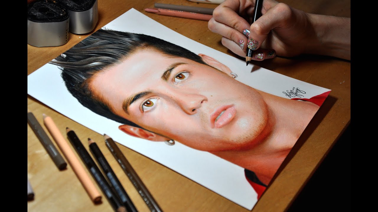 Drawing Cristiano Ronaldo