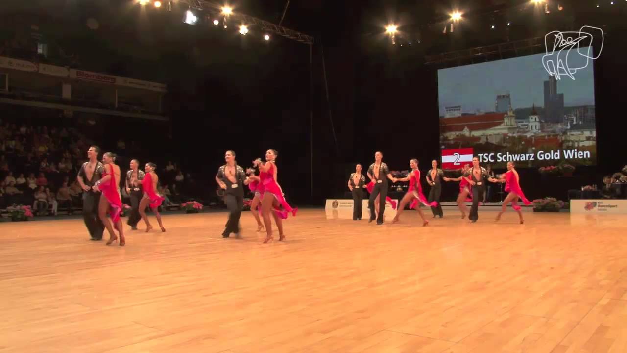 TSC Schwarz Gold Vienna, AUT | 2013 European Latin Formation R3