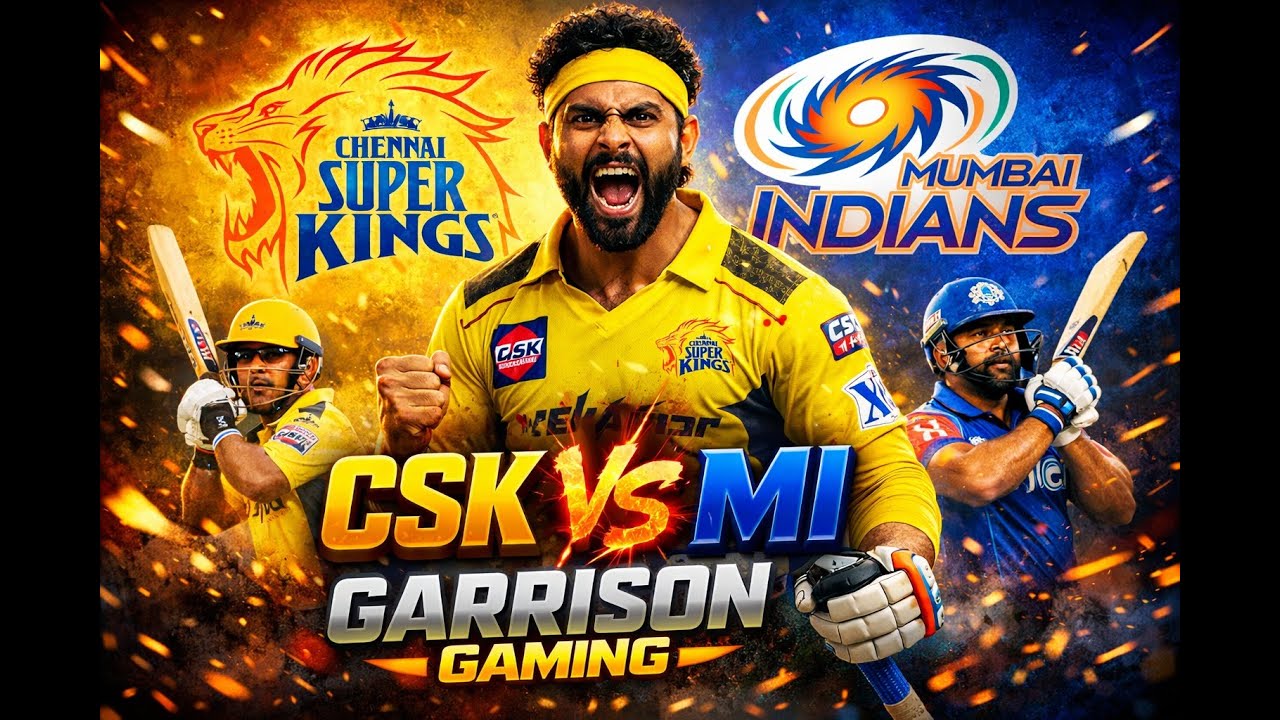 CSK vs MI 😱 Jadeja ne Match Palat Diya! | 