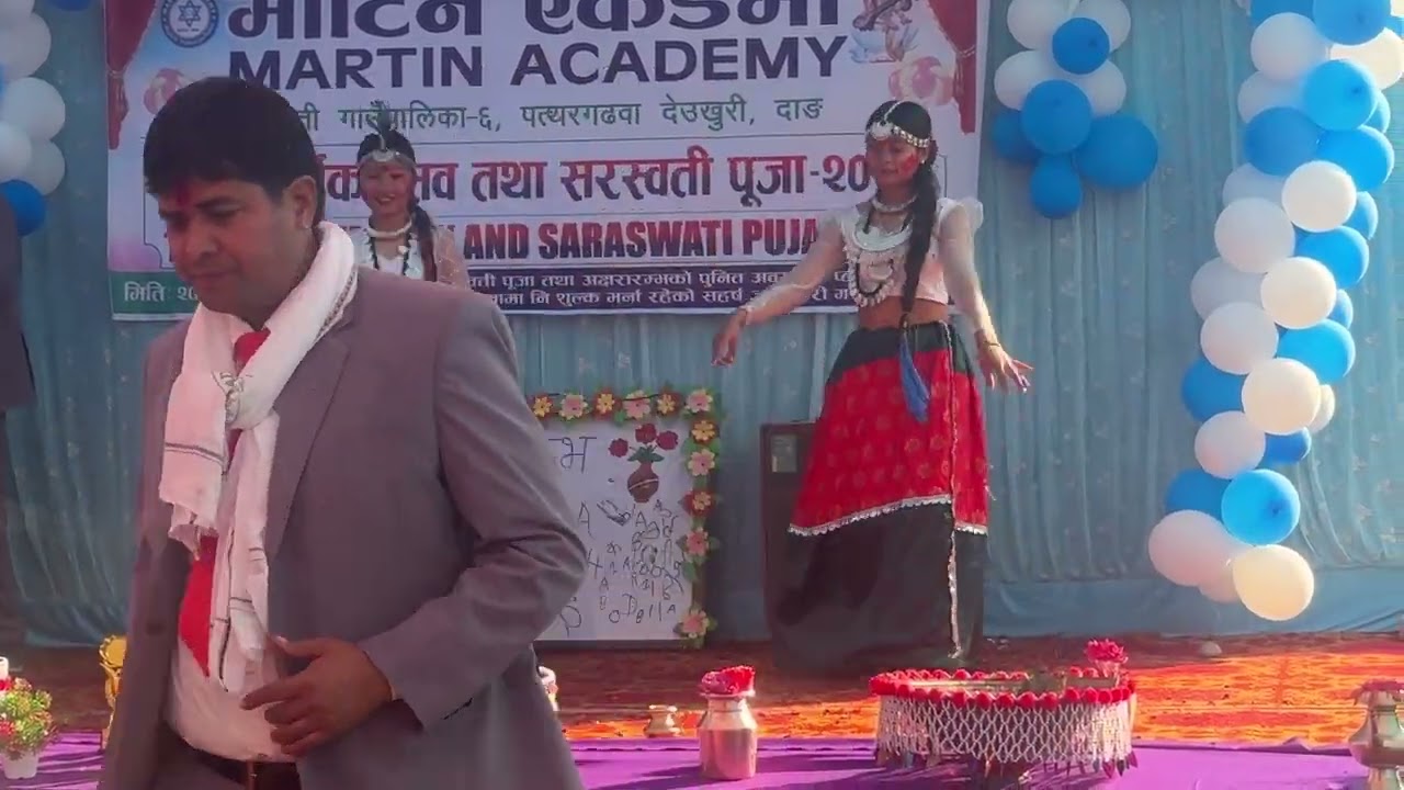 सरस्वती पुजा कार्यक्रम निरोज दि वन को परिवार है! @nirojtheone