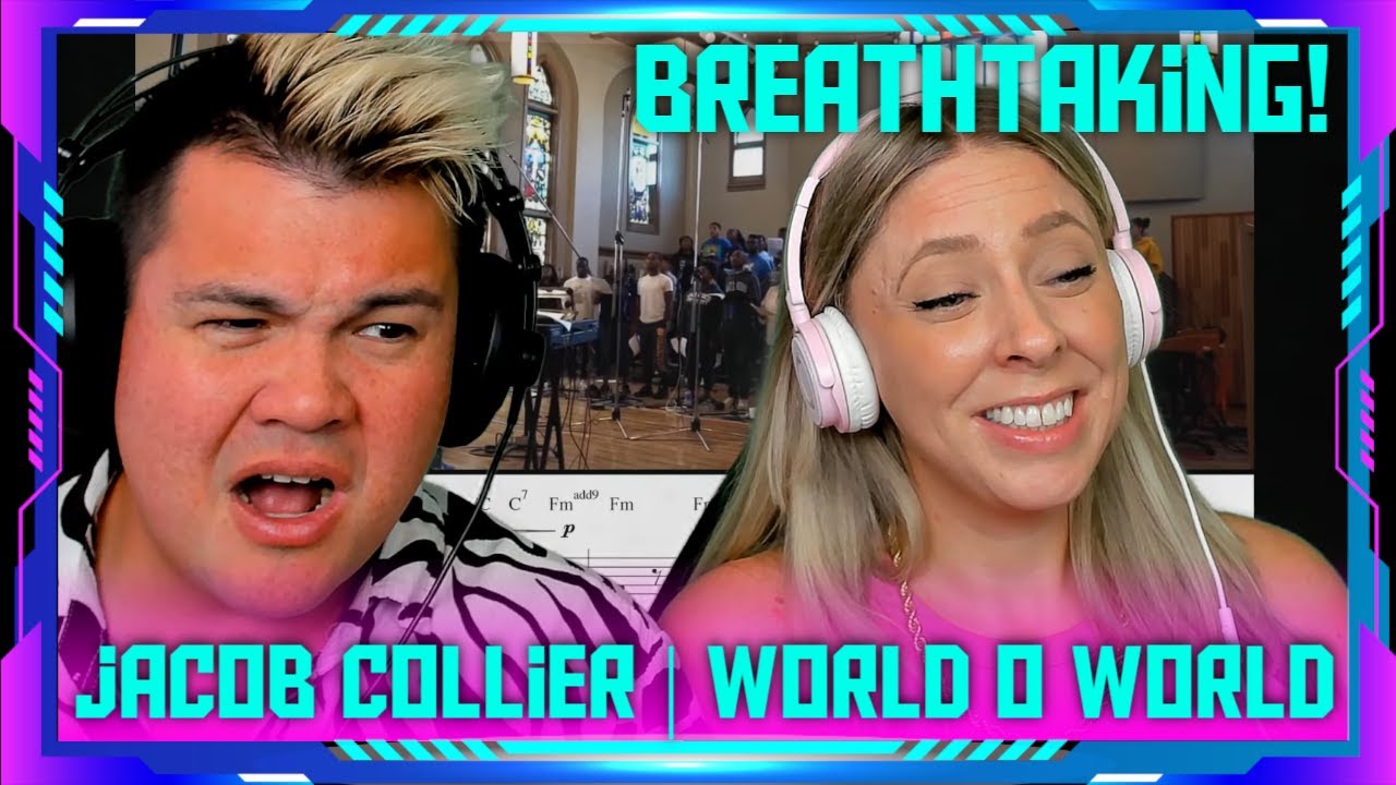 Reaction to Jacob Collier - World O World (Official Score) | THE WOLF HUNTERZ Jon and Dolly