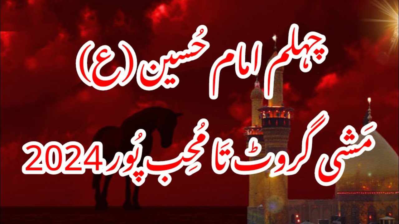 Cehlum Immam Hussain 2024| Mashi Girote to in Muhippur city|