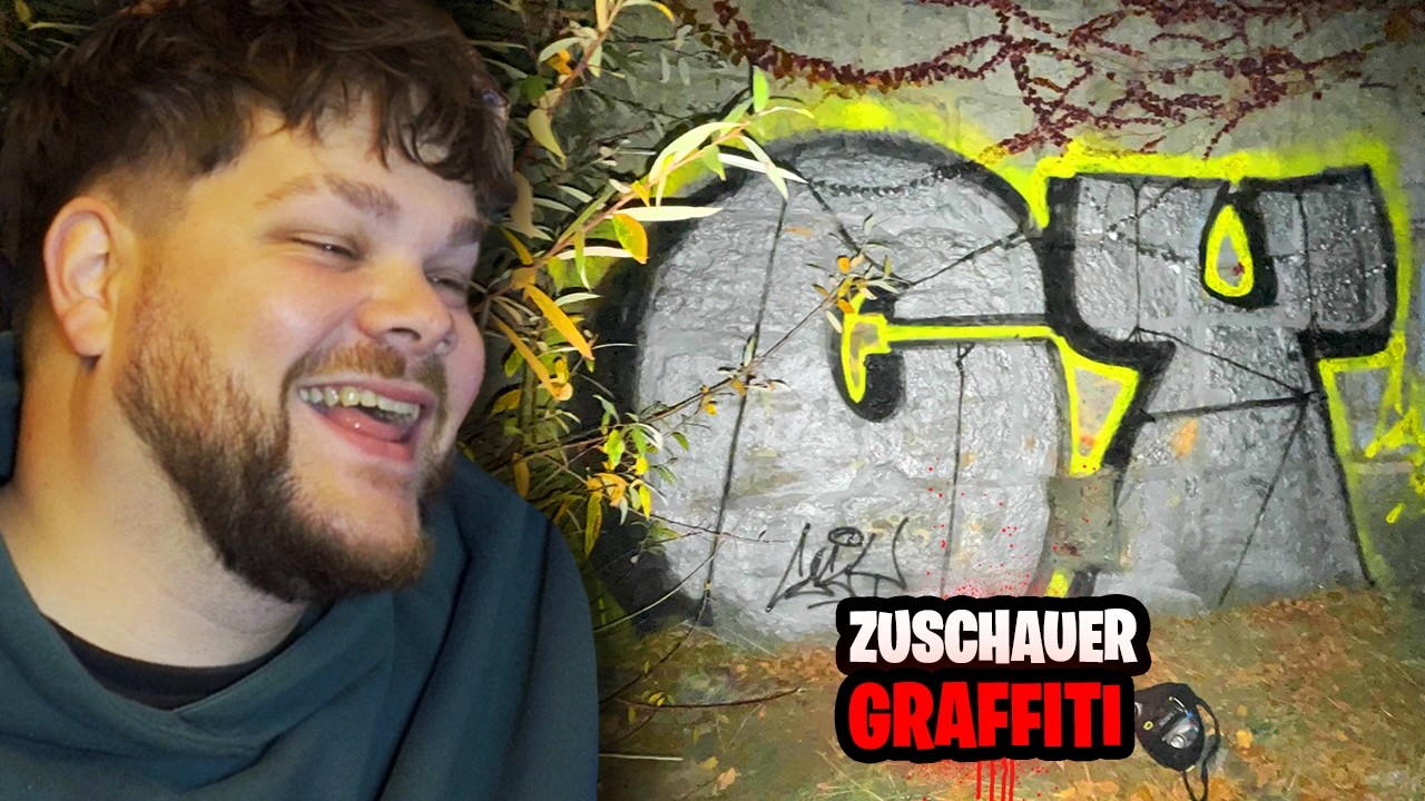 ICH reagiere auf EURE GRAFFITIS! (gro&szlig;er Fehler)