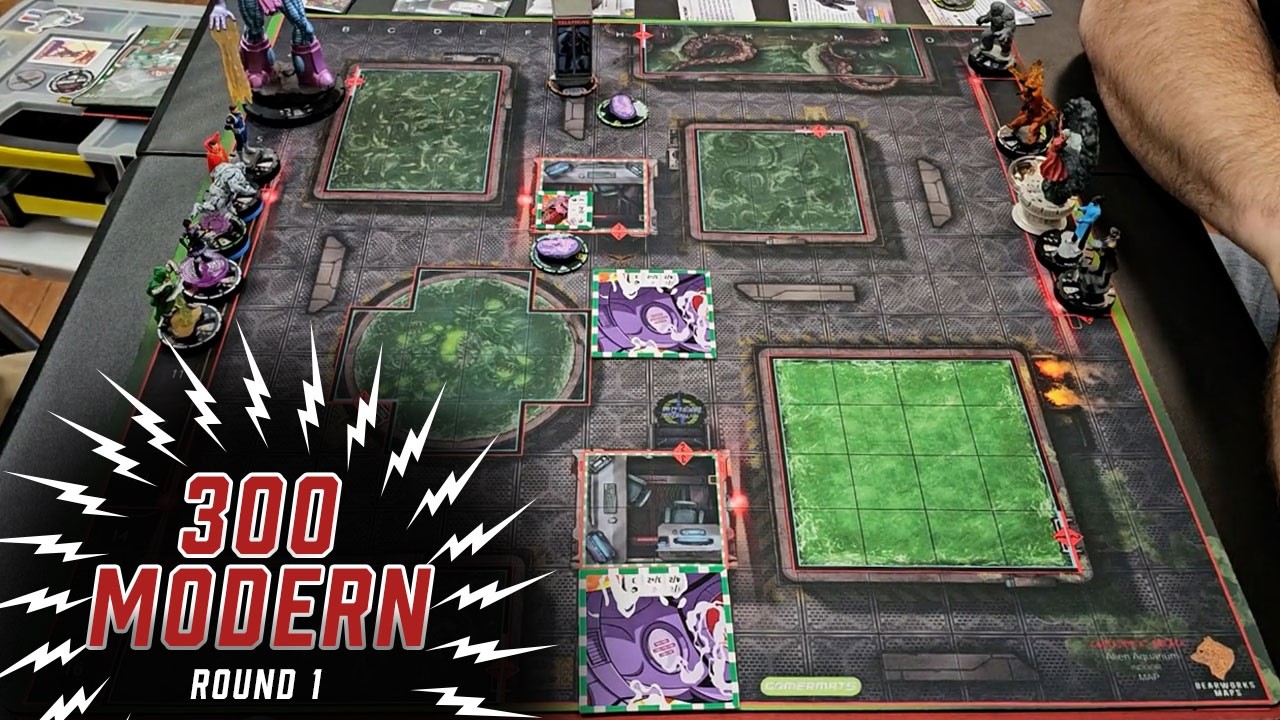 Heroclix 300pt Modern Cory vs. Dustin Round 1