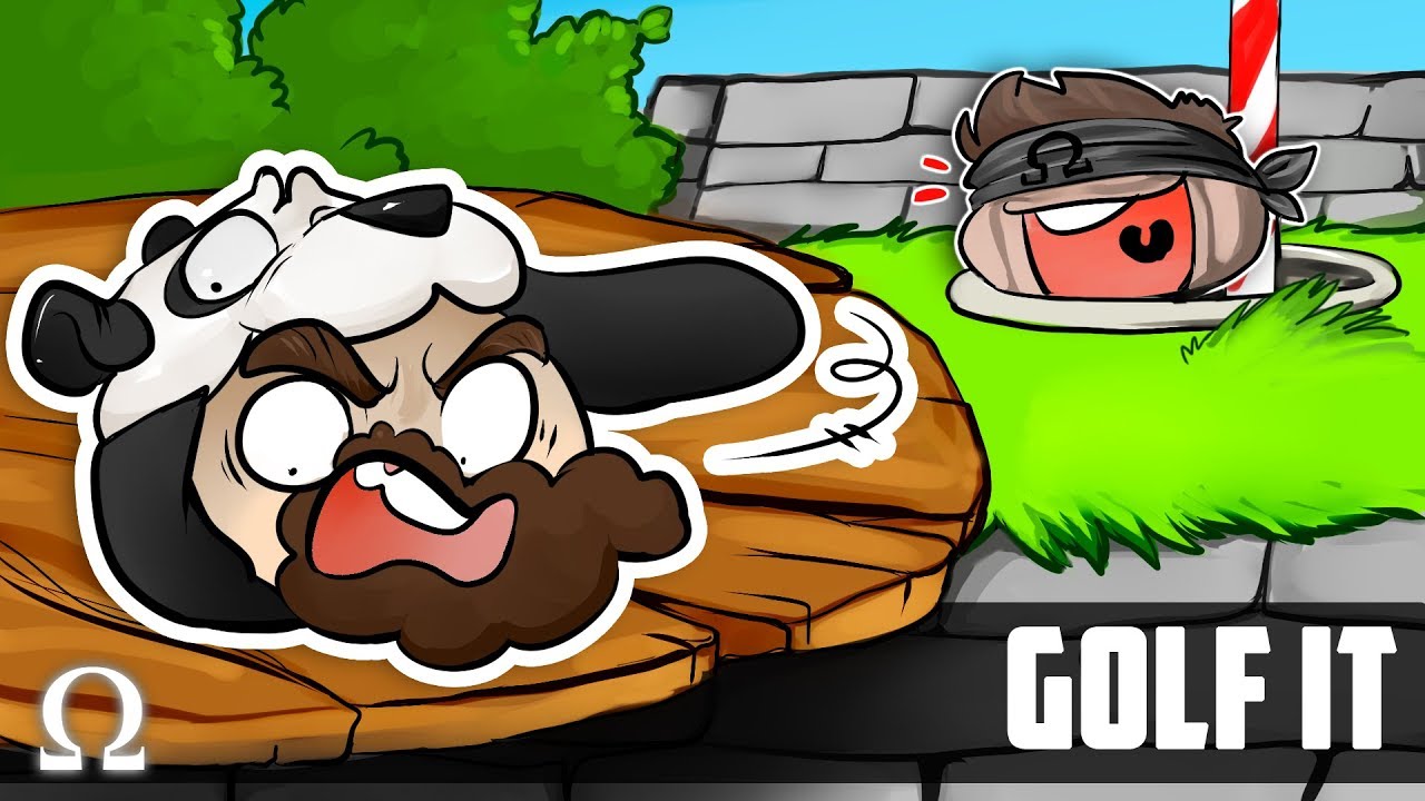MY NEW FAVORITE MAP + JIGGLY'S BEST SHOT EVER! |  Golf It Funny Moments #18 Ft. Jiggly, Vanoss, Moo