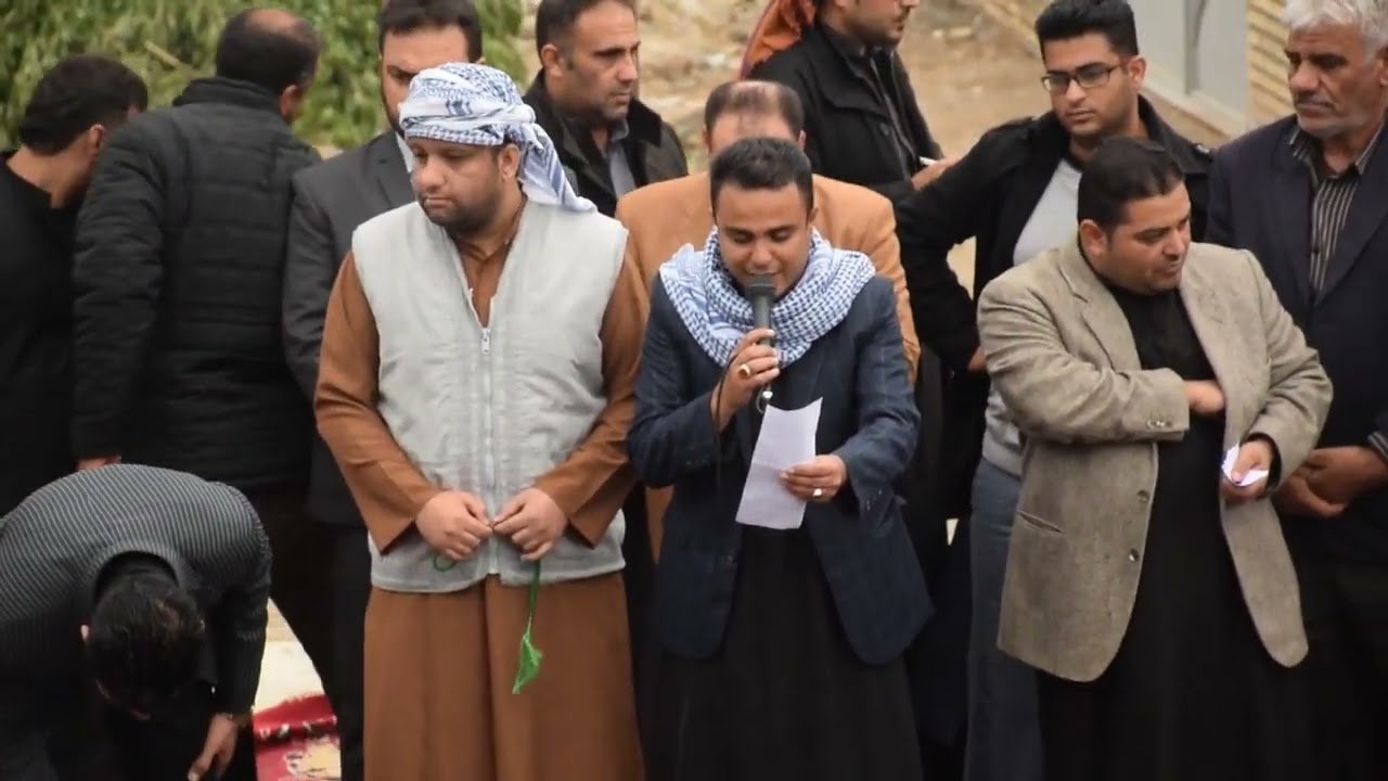 الشاعر فواد العطار دریس تشیع المرحوم میثم البغلانی المحیسن مدینه عبادان حی السلیچ