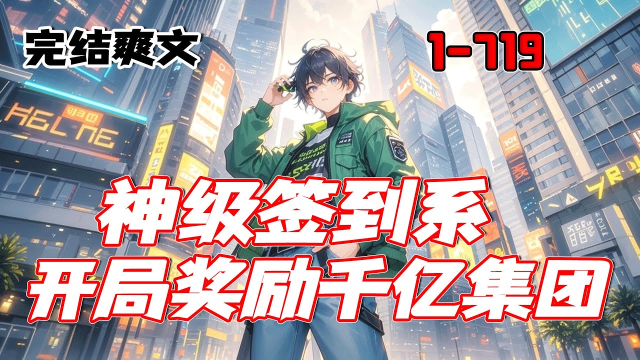 完结《神级签到系统：开局奖励千亿集团》他获神级签到系统，开局即获千亿集团！魔都金融中心地块、万亿集团股份、航空公司、五个才貌双全的姐姐……签到越多，人生越精彩！