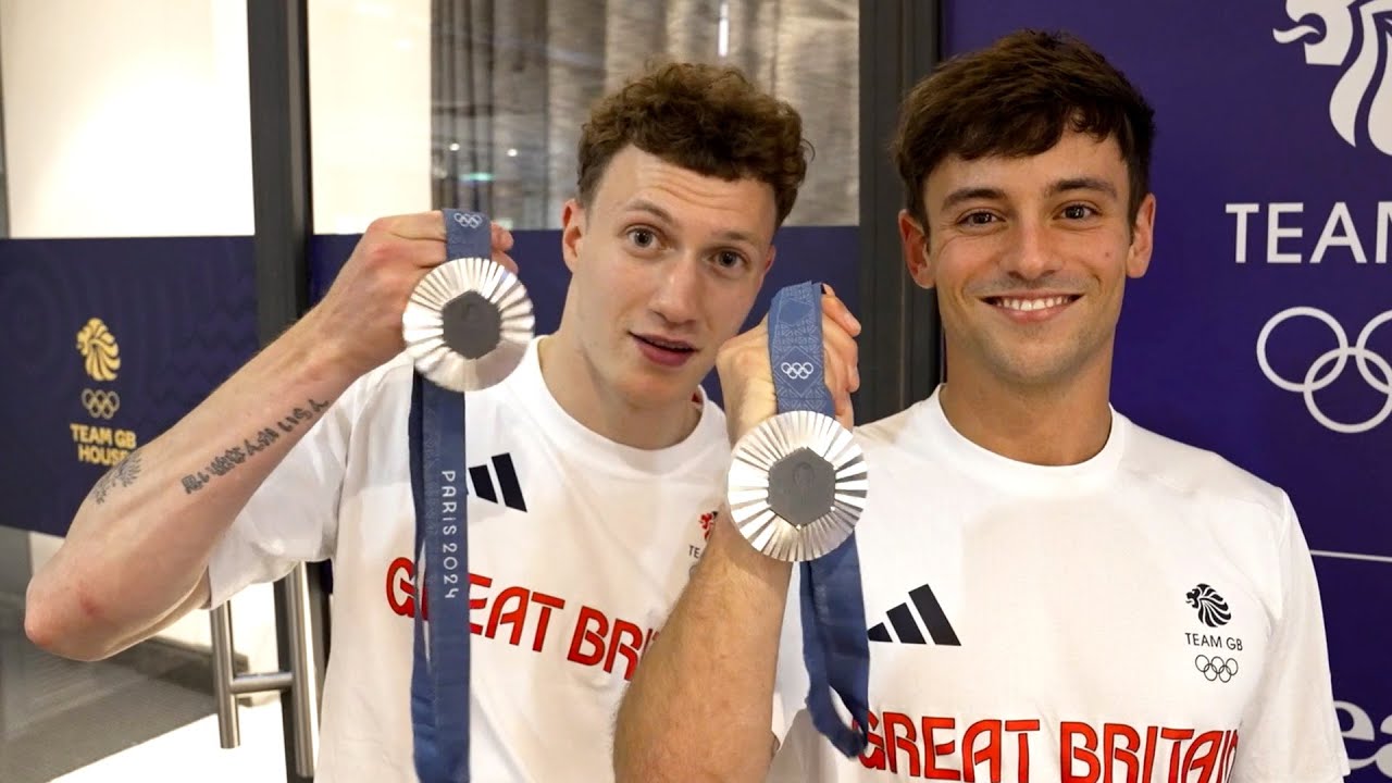 Tom Daley savouring special moment of son seeing him win Olympic medal 🗼 Paris 2024 Olympics