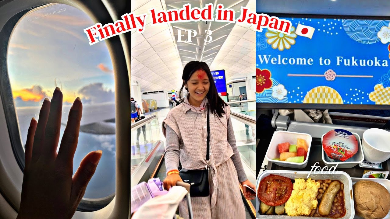 Finally  Nepal 🇳🇵 to Japan 🇯🇵 || Safely landed 🛬 ||