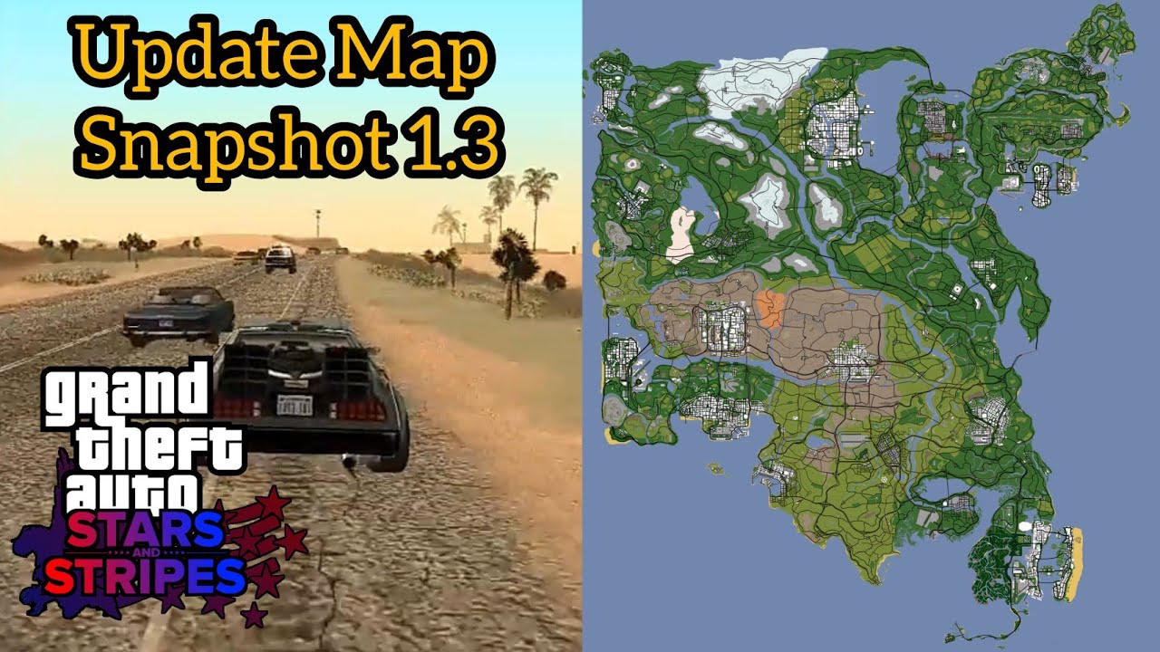GTA Stars & Stripes Snapshot 1.3 Gameplay (Watch in 720P)