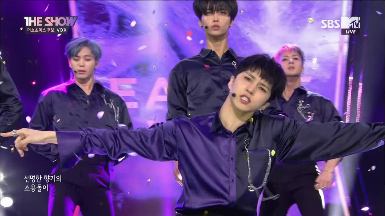 180424 SBS MTV The Show VIXX - My Valentine + Scentist + No 1 Encore