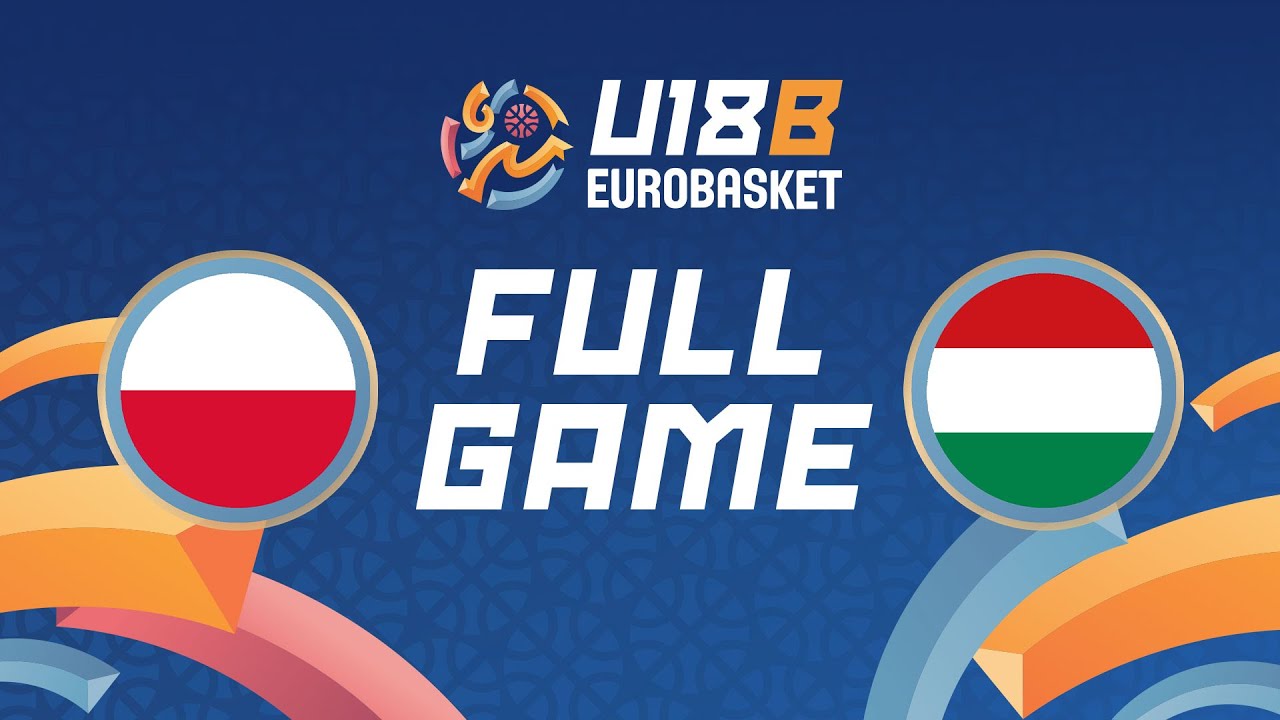 Class. Games 5-8 | Poland v Hungary | Full Basketball Game | FIBA U18 EuroBasket 2025 - Division B