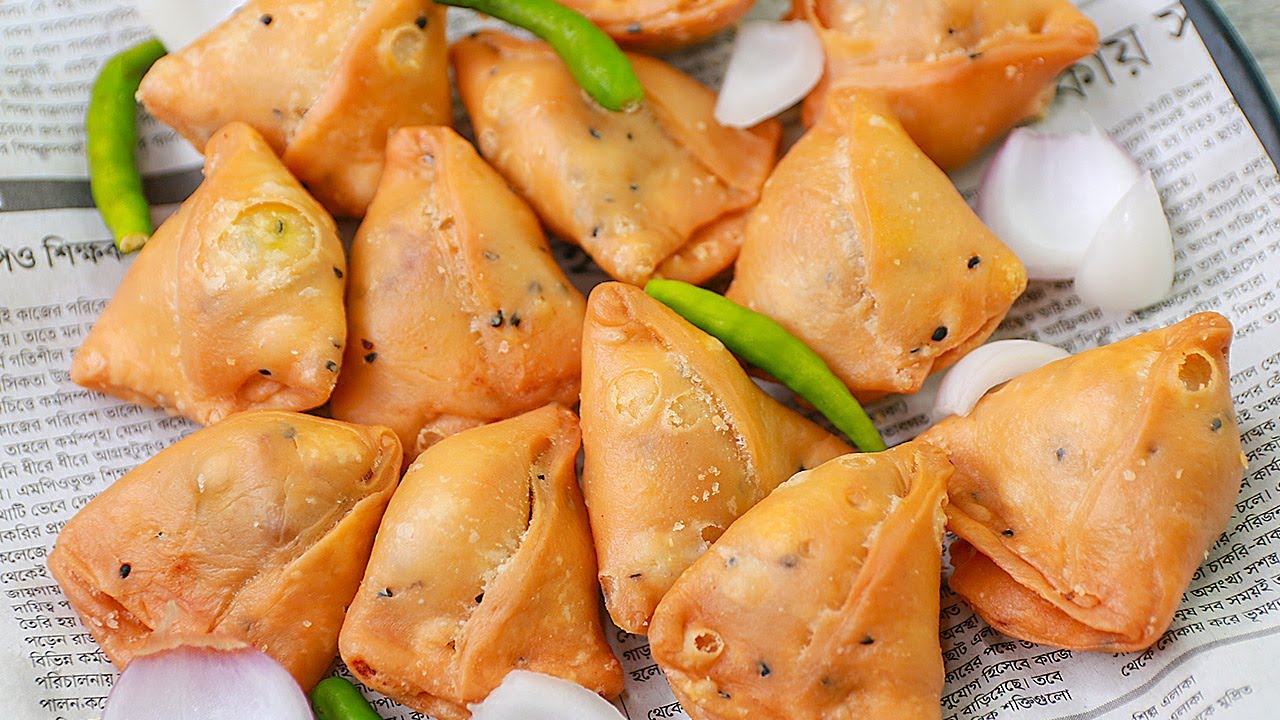 Mini Singara | Aloo Samosa Recipe | Street Style Singara Punjabi Samosa | Toasted