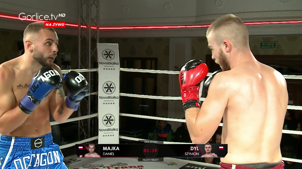Daniel Majka  Fight  House Nowy Sącz  vs  Szymon Dyl #Gorlickielwy   75  kg k1