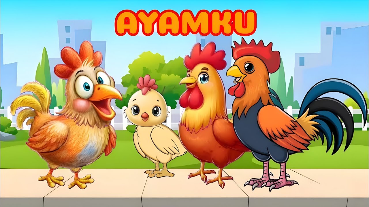 Ayamku - Ayam Berkokok - Lagu Anak - Lagu Balita - Lagu Anak Populer - Lagu Anak Indonesia