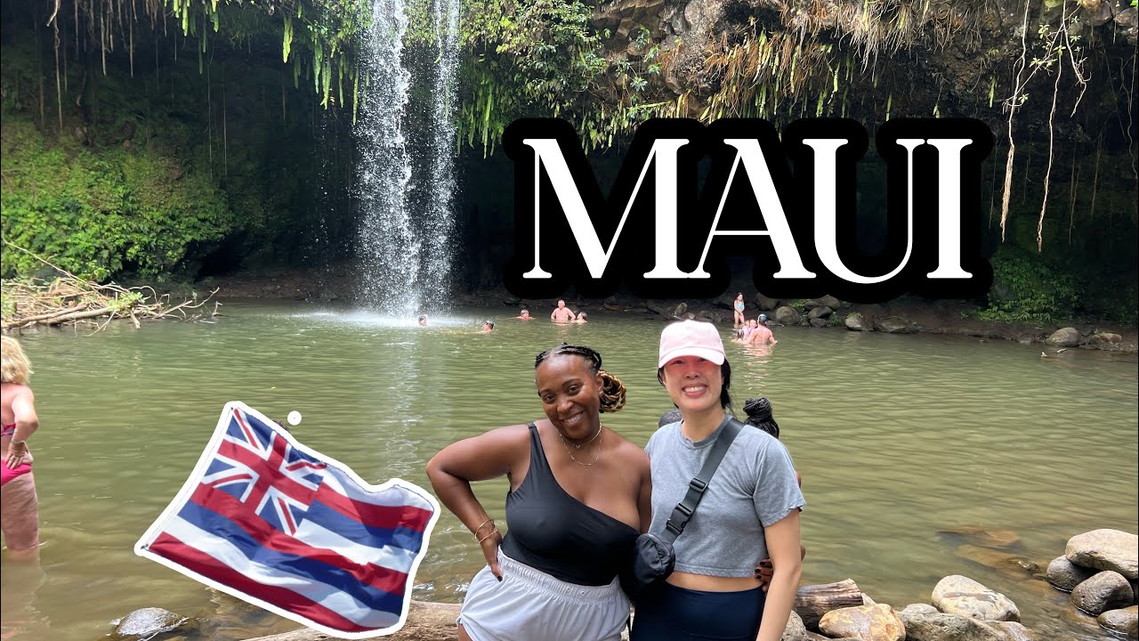 ROAD TO HANA | GIRLS TRIP | MAUI | TWIN FALLS | SEA TURTLES | N KIHEI BEACH | ISLAND FRESH CAFE