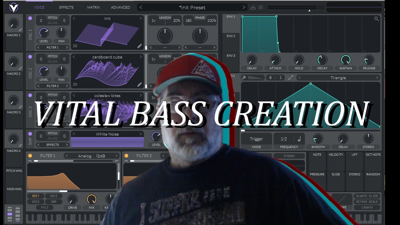 Vital BASS creation time