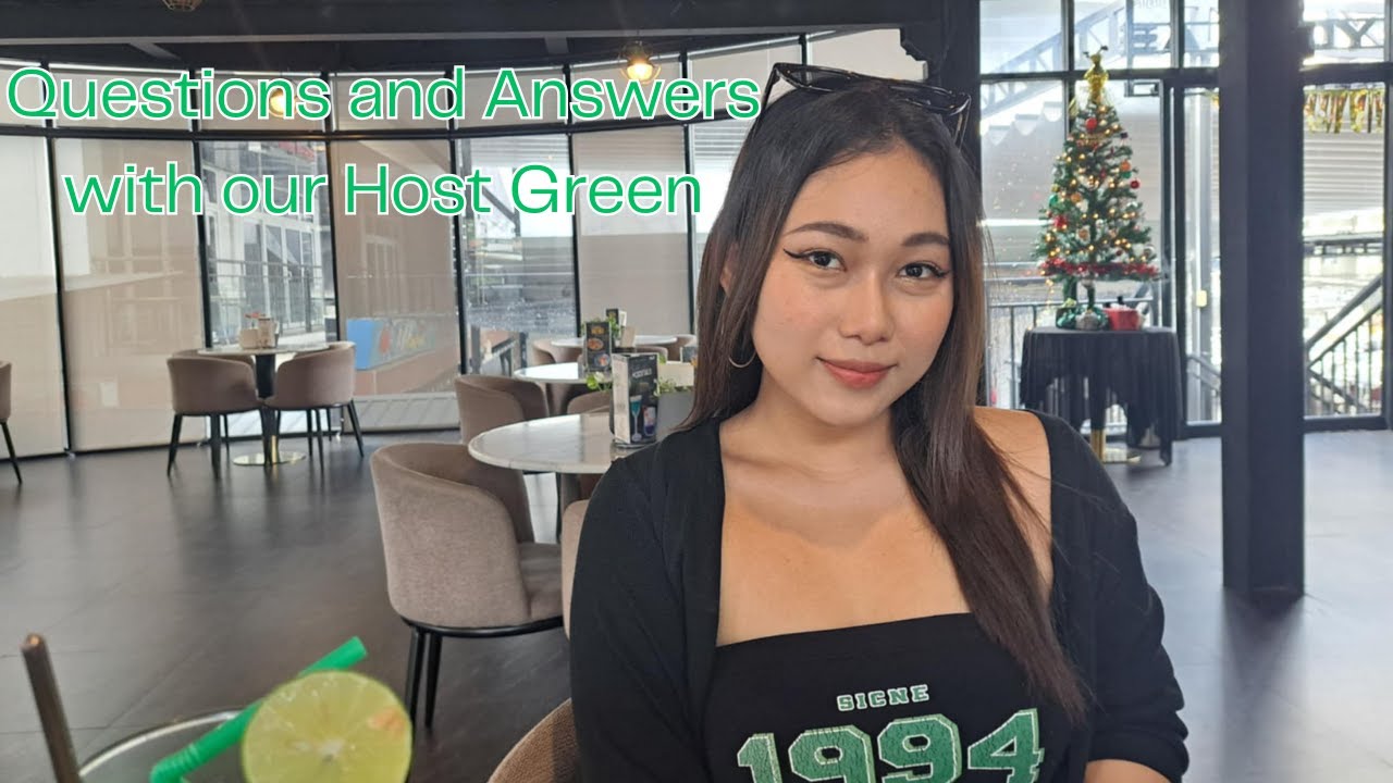 Question & Answer video with Green in Bangkok