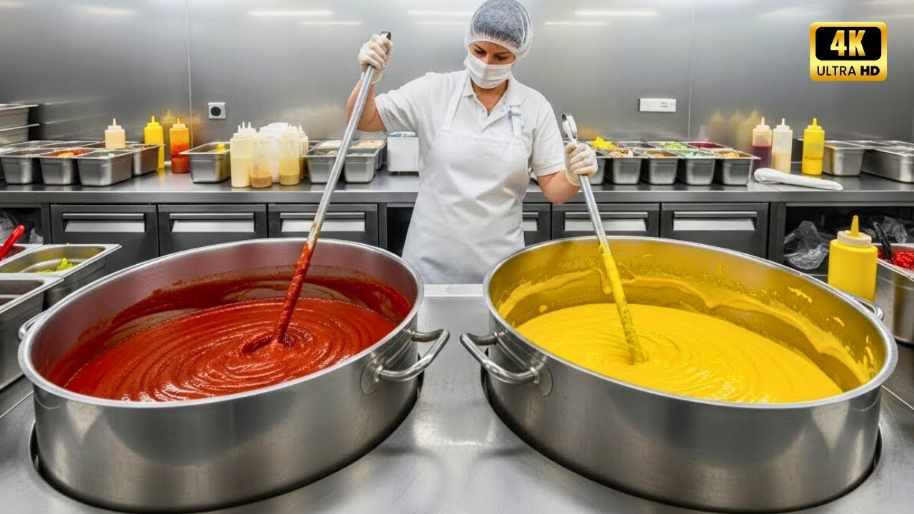 Corn Dog Manufacturing - Asian Street Food Factory (FULL PROCESS)