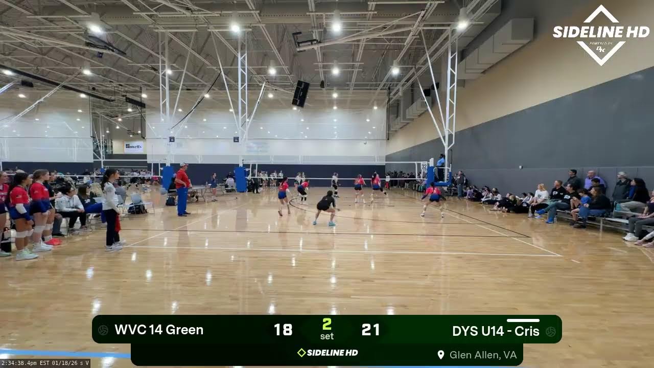 DYS U14 - Cris vs. WVC 14 Green (2026.01.18)