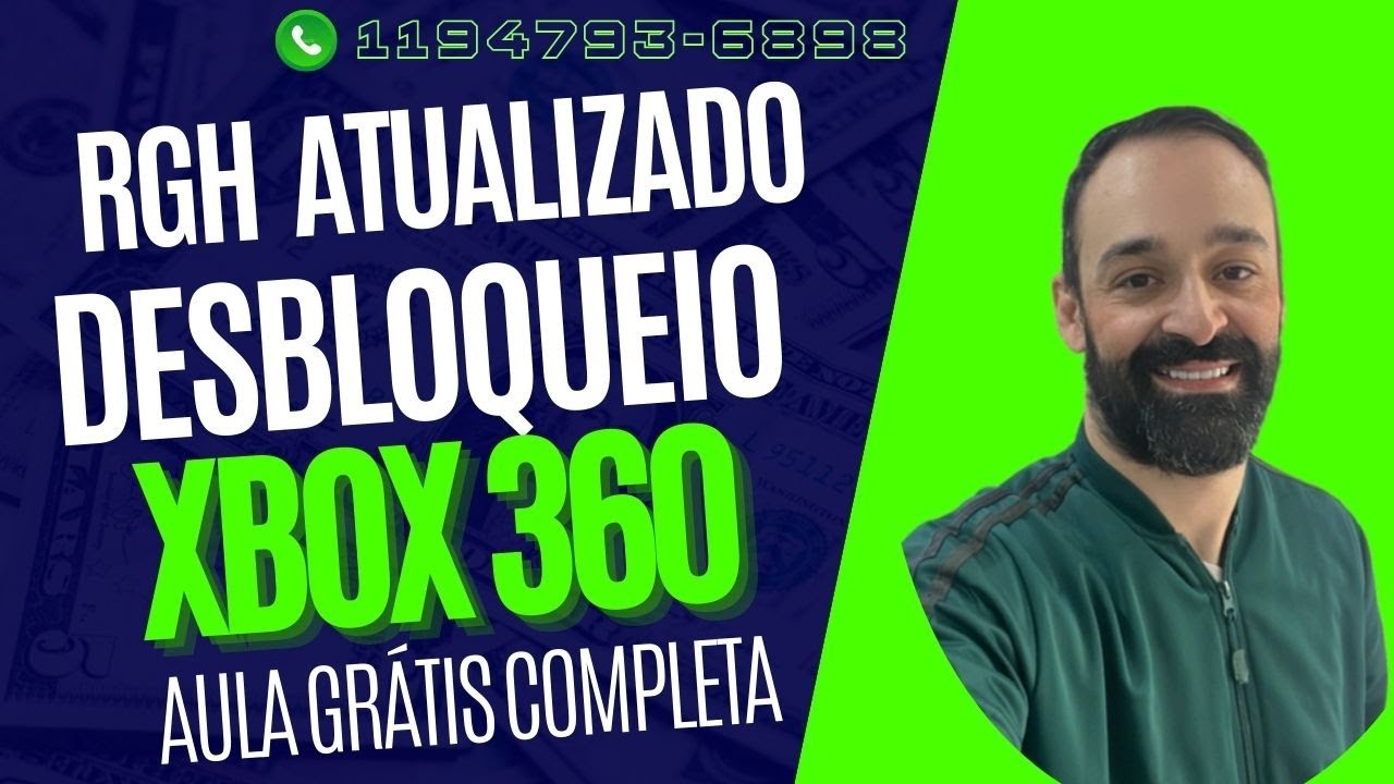 Aprenda atualizar o desbloqueio Rgh do seu Xbox 360