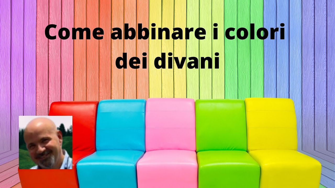 Come abbinare i colori dei divani