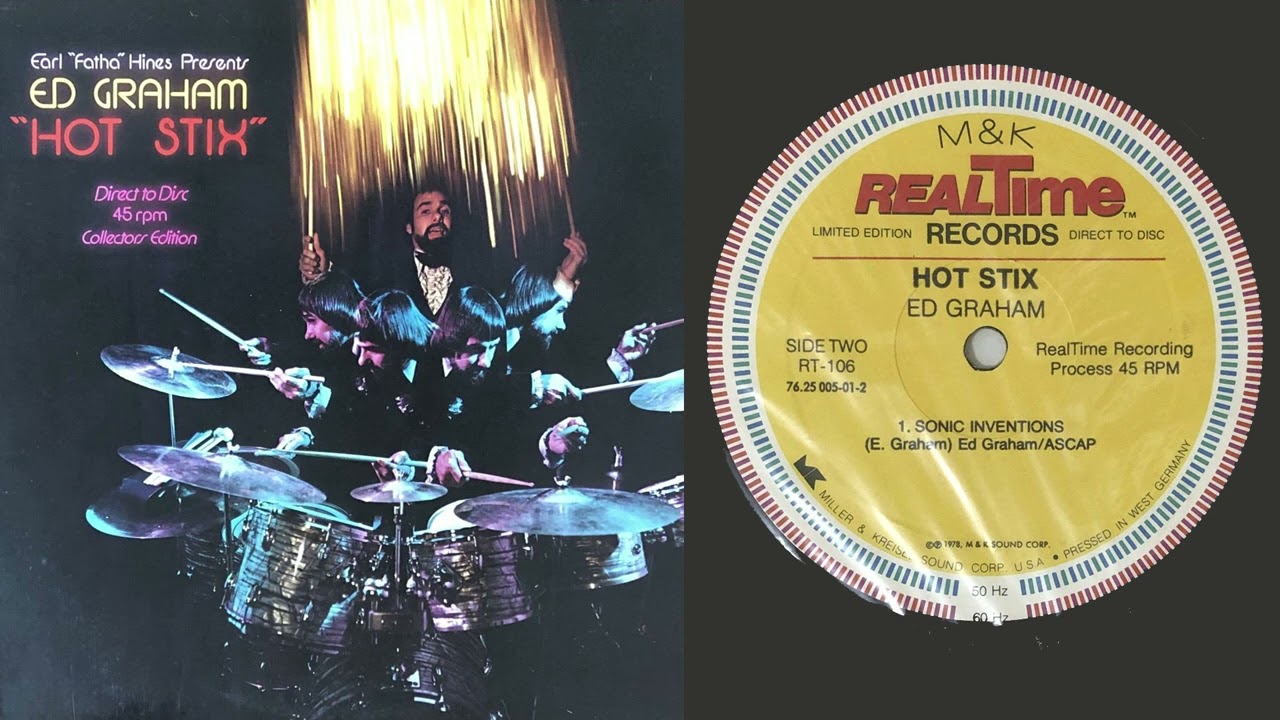 Earl (Fatha) Hines And Ed Graham - Hot Stix (Hi Res) (Rare Vinyl) (1978.)
